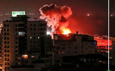 استشهاد 3 بينهم رضيعة جراء قصف الاحتلال الإسرائيلي لغزة
