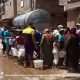 بالصور : أهالى قرية ديسط بالدقهلية يعانون نقص المياه فى عيد الأضحى