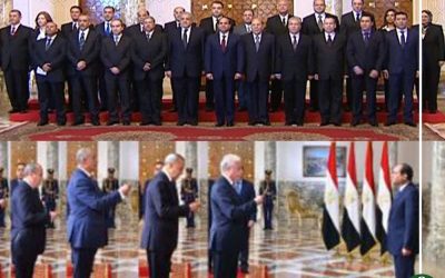 22 محافظا جديدا يؤدون اليمين الدستورية