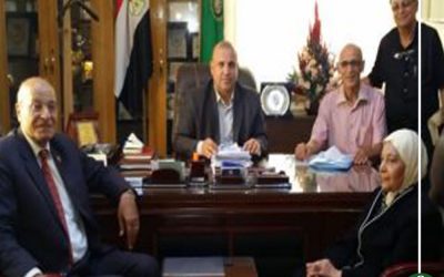 مناقشة استعدادت العام الدراسى الجديد خلال اجتماع مجلس أمناء المديرية