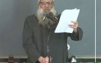 رسلان فى خطبة الجمعة : “يتقطع لساني لو قلت حاجة تمس مصر”