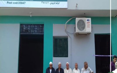 افتتاح مكتب بريد كفور العرب الجديد بعد تطويره