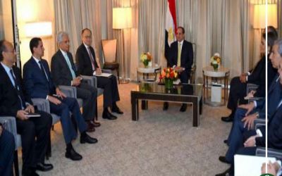 السيسي يبحث مع رئيس البنك الدولي التعاون بمجالات الصحة والتعليم الفني والاستثمار