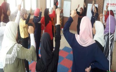 تدريب الفتيات على آليات الدفاع عن النفس ضد التحرش في الدقهلية