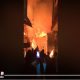 فيديو .. حريق بسوق الخواجات في المنصورة