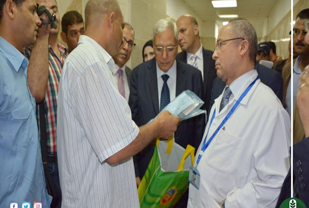 محافظ الدقهلية يتفقد مستشفى المنصورة الدولي