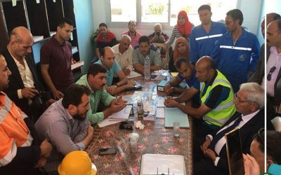 مياه جمصة تجدد اعتماد شهادة T.S.M للمرة الثانية