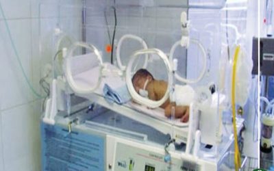 نجاة 18 طفلا بمستشفى شبراخيت من حريق محدود نشب بغرفة الحضانات