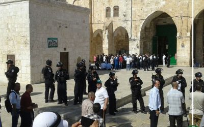 لليوم الثانى .. عشرات المستوطنين يقتحمون المسجد الأقصى فى حراسة شرطة الاحتلال