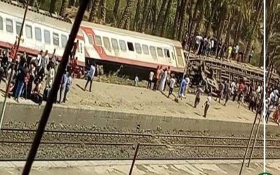 إحالة 4 مسئولين بالسكة الحديد للمحاكمة العاجلة بحادث تصادم قطارى الإسكندرية
