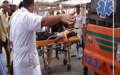 تصادم 4 سيارات علي طريق “المنصورة_دكرنس”