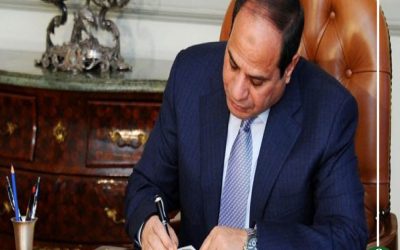 السيسي أول المصوتين في استفتاء 2019