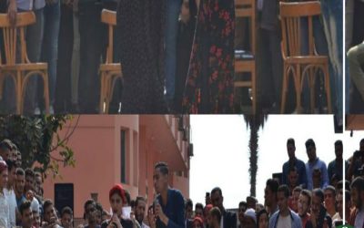 بالصور : مواهب متنوعة لطلاب خدمة اجتماعية الدلتا بالمنصورة