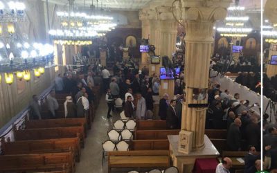 وسط تعزيزات أمنية مكثفة .. وصول البابا تواضروس لدير دميانة ببلقاس