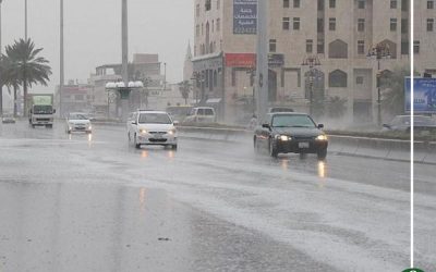 “الأرصاد”: انخفاض تدريجي في درجات الحرارة ..وأمطار رعدية غدًا