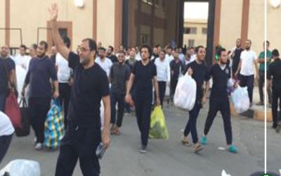 قطاع السجون يفرج عن 1067 سجينا بموجب عفو رئاسى