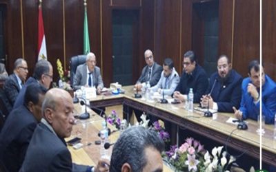 شاروبيم يطالب ممثلي 26 حزب بإعداد دراسات دورية بمشكلات الدقهلية