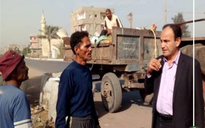 إغلاق الطريق الرئيسي المار بمزلقان السكة الحديد بالجمالية لشهر كامل