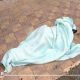 مقتل طفل سقطت عليه حمولة حديد في ميت بدر خميس
