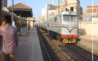 مصرع شخص تحت عجلات القطار في ميت غمر