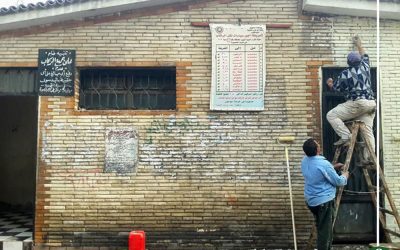 حملة نظافة لدورات المياه العمومية بالمنصورة