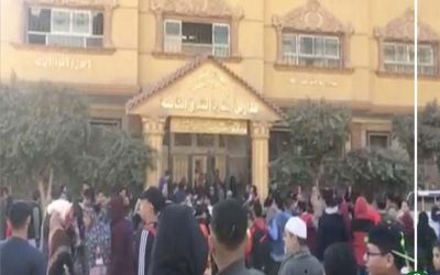 التحقيق فى مقتل طفل أسفل سور مدرسة بالمرج