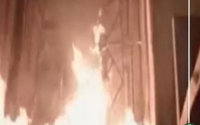 السيطرة على حريق داخل مخبز آلى بالمطرية