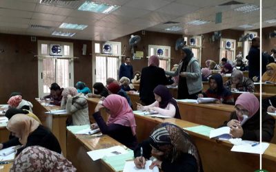بدء الاختبارات النهائية بكلية تمريض المنصورة