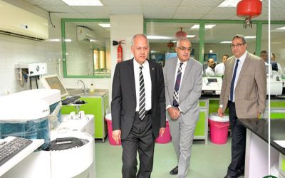 رئيس جامعة المنصورة يفتتح توسعات جديدة بمستشفى الطوارئ