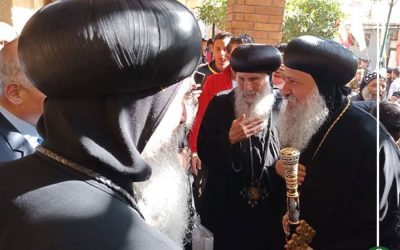 محافظ الدقهلية يشارك في تجليس الأنبا ماركوس بدير دميانة