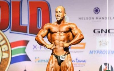 أهالى المعصرة ببلقاس يستقبلون ابنهم بطل العالم لكمال الأجسام