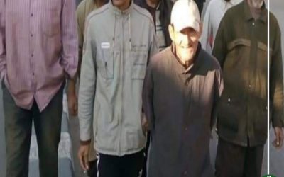 احتجاج عمال النظافة بطلخا لليوم الثالى