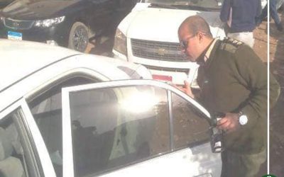 حملة مرورية لضبط المركبات المخالفة فى بلقاس