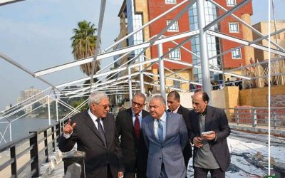 شاروبيم يعلن موعد تشغيل الأتوبيس النهري بالمنصورة