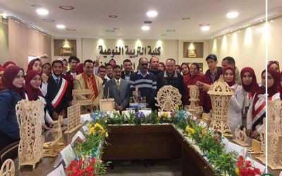 افتتاح الملتقى الأول لفن “الأركِت” في منية النصر