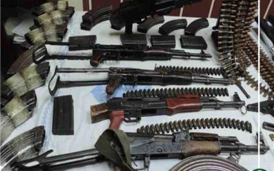 الأمن العام يضبط 244 قطعة سلاح و258 قصبة مخدرات