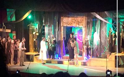 “زيارة السيدة العجوز” عرض مسرحي بالمنصورة