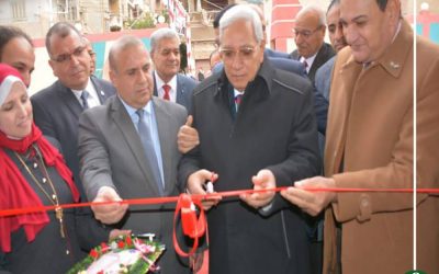 شاروبيم يتفقد مبنى الإدارة التعليمية بطلخا