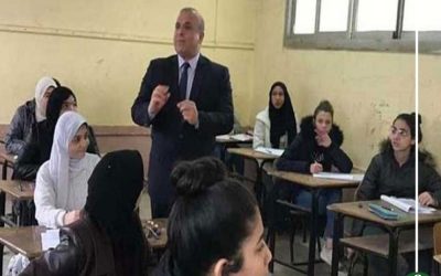 وكيل تعليم الدقهلية يتفقد امتحانات الشهادة الإعدادية