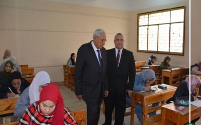شاروبيم يتفقد لجان امتحانات الشهادة بالمنصورة