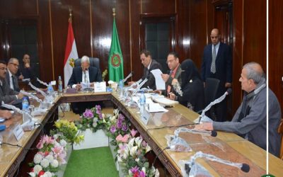 إزالة فورية للبناء على الأراضى الزراعية بالدقهلية