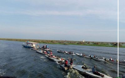 انتشال جثة طفل ببحيرة المنزلة