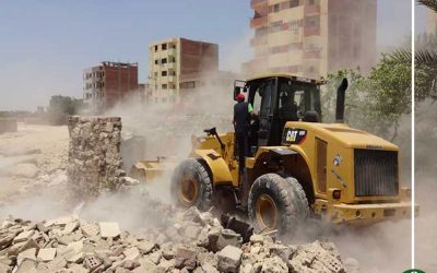 حملات الإزالة تواصل استعادتها لأملاك الدولة بالدقهلية