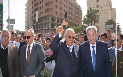 شاروبيم يطلق إشارة البدء لماراثون احتفالات الشرطة