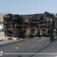 إصابة 18 مجندا في حادث انقلاب سيارة ترحيلات