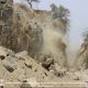 سقوط صخرة بمنشأة ناصر تثير الذُعر