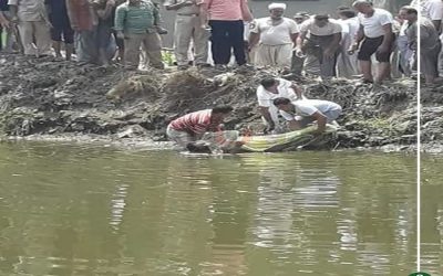 انتشال جثة سيدة مجهولة الهوية بمياه النيل بالدقهلية