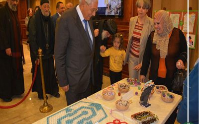 محافظ الدقهلية يفتتح معرض ذوي القدرات الخاصة