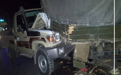 تصادم سيارة جيش وملاكي بالكيلو 60 بطريق الإسكندرية