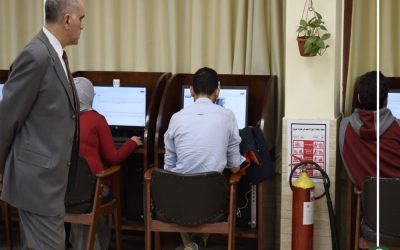 انتهاء الاختبار المعرفي لطلاب طب المنصورة